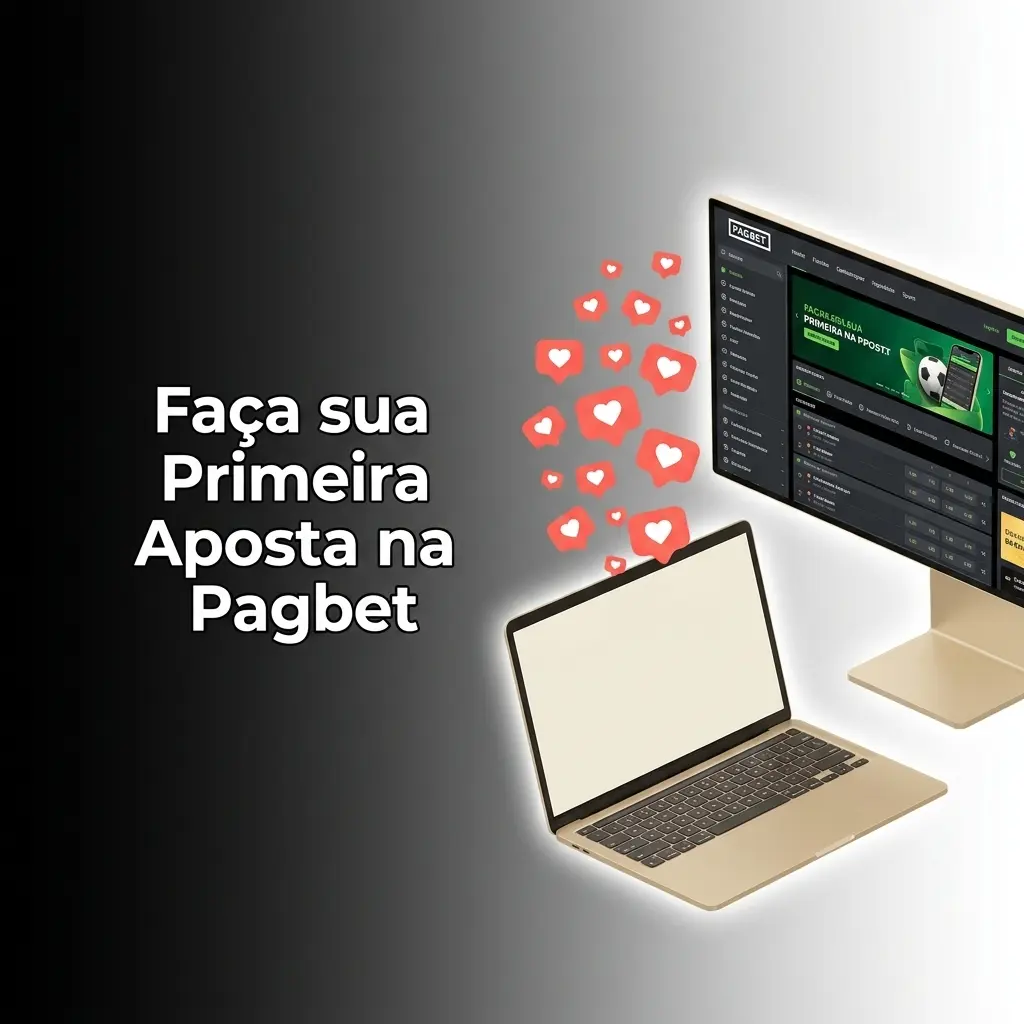 Passo a passo para fazer a primeira aposta na Pagbet, do cadastro ao depósito e confirmação da aposta